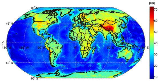 MOHO MAP